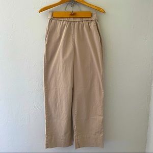 khaki everlane easy pant